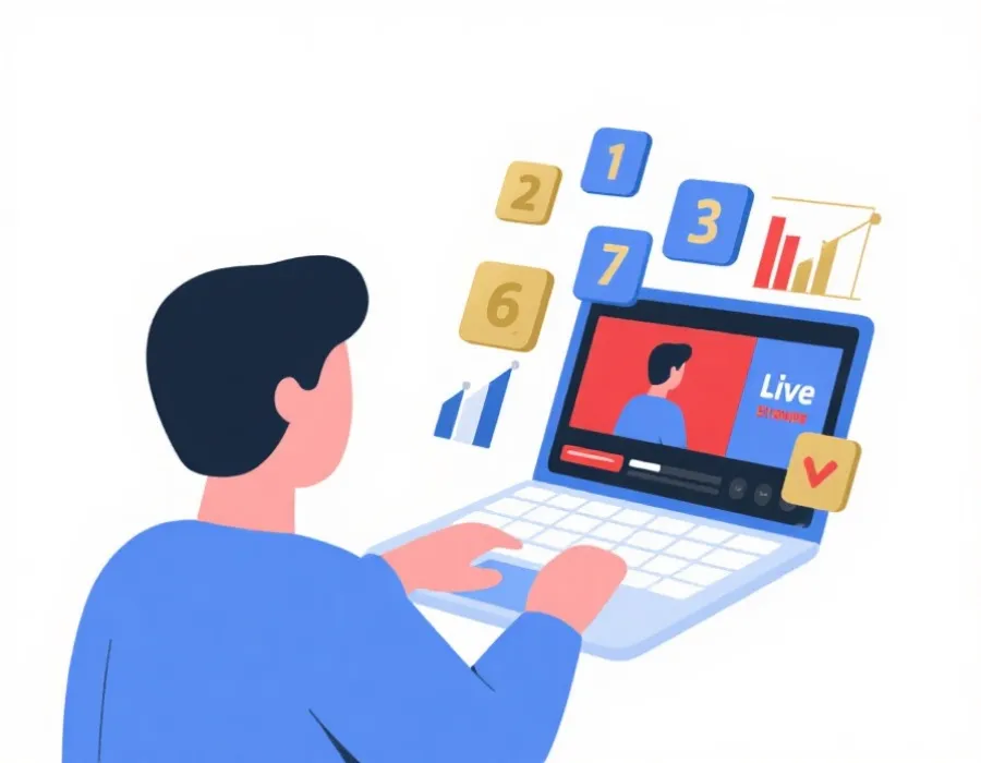 直播与数据分析一体化示意图